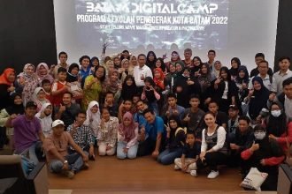 Peserta Batam Digital Camp angkatan pertama