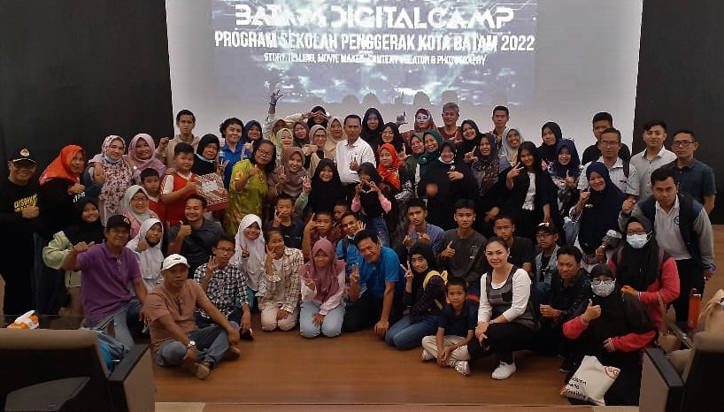 Peserta Batam Digital Camp angkatan pertama